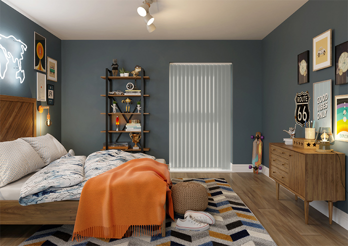 Orion (Blackout), Light Grey - Vertical Blind - Image 9